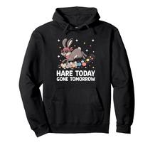 Hare Today Gone Tomorrow Easter Egg Chocolate Hunting Hoodie