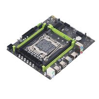 X99 P4 Gaming Motherboard, LGA 2011-3 E5 V3 V4 CPU Compatible, 2400MHz Computer Mainboard, DDR4 Motherboard, USB 3.0, USB 2.0, PCIEx16, PCIEx1, M.2