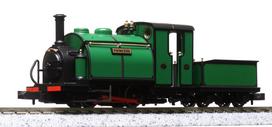 Small England Princess Green Railway Model Steam Locomotive KATO/PECO OO-9 51-201F žalia