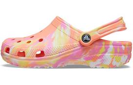 Crocs Classic Clog Marble Beach Sports Unisex Red Multi Color Sandals 'Red' 206867-83F 37-38