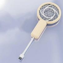 Plastic Electric Mosquito Swatter Portable Mosquito Trap Light Induced USB Mosquito Swatter  Hotel