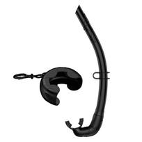 Soft Silicone Foldable Diving Snorkel Portable Easy-Breath Wet Snorkel with Storage Case for Freediving Spearfishing Swimming juoda
