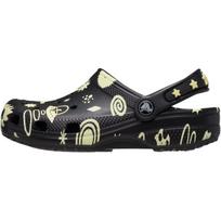 Crocs Classic Clog Slip Resistant Abrasion Resistant Slip Resistant Abrasion Resistant Low top Toddler Shoes Black 210358-001 24-25