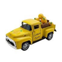 Vibrant Yellow Lemon Truck & Car Decor - Fresh Cheerful Adorable Summer Lemon Ornament for Cute Vehicle Interior Exterior geltona