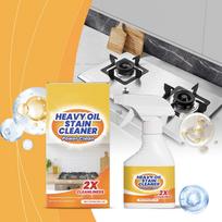 Heavy Oil Stain Cleaner Power Clean Kitchen Degreaser Spray 237ml Effective Removal of Grease and Stubborn Oil Stains for Home Use One Size oranžinė