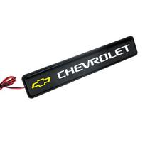 LED Front Hood Grille Emblem Badge Decorative Car Light For Chevrolet Cruze Impala Malibu Silverado Cobalt Impala Onix pioneer