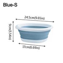 New Plastic Folding Basins Hangable Easy to Carry Portable Wash Basins Bath Basin Travel