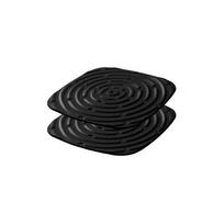 2/4pcs Reusable Chicken Nesting Pads Heat-resistant Chicken Laying Mats Nest Box Pad  For Laying Egg black-2pcs
