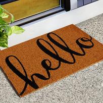 The Entrance Imitation Coconut Palm Silk Ring Floor Mat Is Dirt-Resistant And Wear-Resistant When Entering The Door. The Door Floor Mat Can Be Cu 40*60cm