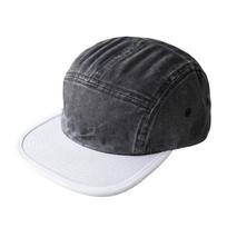 Casual Patchwork Color Baseball Cap Japanese Breathable Sun Hat Adjustable Retro Flat Brimmed Hat Outdoor juoda
