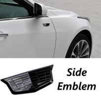 ABS Car Front Grille Rear Trunk Logo Emblem Side Fender Badge Sticker for Cadillac CT4 CT5 CT6 XT4 XT5 XT6 Auto Accessories CT4