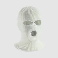 Universal Car Seat Headrest Halloween Christmas Balaclava Cover, Full Coverage 3Holes Funny Decor