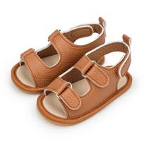 Summer Baby Sandals Non-Slip, Open-Toe Velcro for 0-1 Year Old Toddlers 11cm (0-6 Months)/77.1g