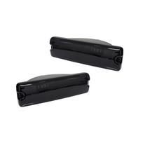 Car Front Bumper Parking Light Housing Shells For Dodge D150 D250 D350 W150 W250 W350 Ramcharger 1991 1992 1993 No Bulb Smoked Lens