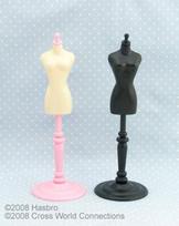 Neo Blythe Goods Set Torso Set [Display Me] Black & Pearl