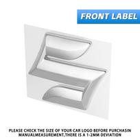 Car Front Grille Emblem & Rear Trunk Badge Sticker For Suzuki Jimny Grand Vitara SX4 Samurai Spacia Swift Auto Decor Accessories