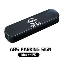 Car Temporary Parking Signs On vehicles Phone Number Park For Opel Insignia Astra G J F K Vectra C H Corsa C B D Omega