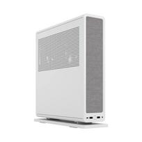 Fractal Design Ridge PCIe 4.0 White Mini-ITX Motherboard Compatible Ultra-Thin PC Case FD-C-RID1N-12 CS8679