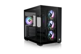 Thermaltake View 380 TG ARGB Black 120mm ARGB Fan x4 Pillarless Mid-Tower ATX PC Case CA-1Z2-00M1WN-00 CS9126