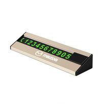 2025 for Mazda Temporary Parking Contact Card – Phone Number Display Plate for 2, 3, MS, 6, CX-5 Accessories auksas