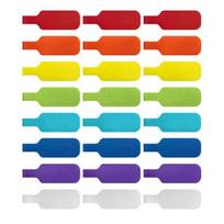 32Pcs Writable Cable Wraps Cord Labels Vibrant Color Reusable Compact Portable Cord Markers Cable Management Tools 32PCS