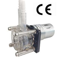 Peristaltic Pump DC 12V/24V 500ml/min  Dosing Pump For Vacuum Aquarium Lab Analytical silicone tube