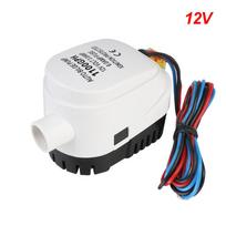 Automatic Boat Bilge Pump DC 12V/24V Auto Small with Fuse Submersible Water Electric Pump Motor Seaplane Yacht Boat 1100GPH Volt G1100-40-12V