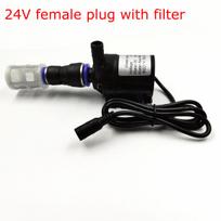 Water Pump with filter  Mini DC 12V/24V 800L/H Brushless Motor Diving Aquarium Water Pump Pond Fountain Fish Tank Garden EU
