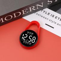 LED Electronic Hanging Watch Portable Digital Display Pocket Watch Waterproof Pocket Style Luminous Pocket Watch