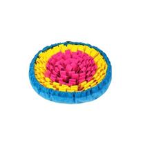 New Polyester Puppy Sniff Mat Large Size Slow Eating Dog Puzzle Feeder Durable Food Dispensing Pet Feeding Toy Pet Supplies