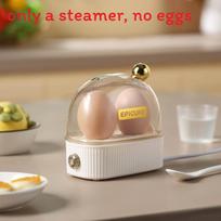 Universal Egg Cooker With Auto Shutoff For Home And Dorm Use White