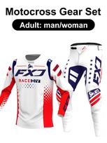 motocross gear set Enduro cross Jersey Pant Kits Racer Gear Set Off-road Mens Kits Women's mountain Downhill Motorcycle MX M-32