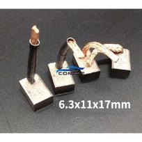 4pcs 6.3x11x17mm car Starter Motor Carbon Brush for xiali Suzuki Grand Vitara