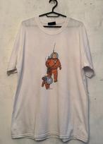 Vintažiniai 90-ųjų Tinfino nuotykiai Mėnulio animacinis paveikslėlis T-shirt Dydis L S
