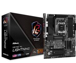 ASRock X670E PG Lightning Motherboard, compatible with AMD Ryzen 7000 series CPUs (Socket AM5), X670E ATX Motherboard [Authorized Japanese