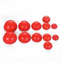 12Pcs Slimming Suction Cup Silicone Cupping Vacuum Tank Suction Cup Set Back Massager Chinese Health Therapy Treatment Tool