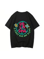 De La Soul Fashion Anime T-Shirt Printed Graphic Tshirt Harajuku O-Neck Wounisex Cute Cartoon Clothes Oversized Casual Loose Tops S