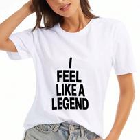 Hunter Organization Ladies' Cotton T Shirt, Premium Cotton Print, Durable, Casual & Fashionable, Anime  Graphic Tee, Classic Style, Soft And Breathabl S