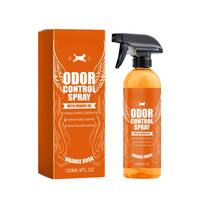 Pet Odor Control Spray with Orange Oil Natural Deodorizer for Home and Pet Areas Safe for Dogs and Cats 120ml 4FL OZ One Size