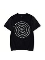 Math Pi Symbol Harajuku T-Shirt Fashion Wounisex's Pattern T-Shirt Wounisex's Top T-Shirt My Body My Choice Harajuku T Shirt Wounisex S