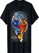 Ss Kingdoms Hearts Sora & Riku Chain Of Memories T-Shirt S