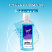 Dr. Dental Multi-Effect Oral Care Probiotic Mouthwash 300ml spalva