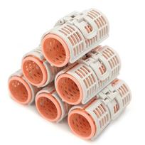6Pcs Reusable Air Bangs Hair Roller No Heat Spring Clip Air Bang Curlers Portable Self Grip Hair Styling Tools DIY Hairdressing