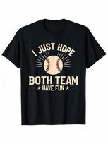 Unisex'S T-Shirt Retro Baseball Lovers T-Shirt XL