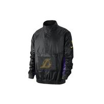 Nike Lightweight NBA Los Angeles Lakers Sports Jacket Men Jacket Black CJ7115-010 M