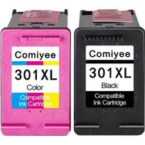2 Suderinamos rašalo kasetės HP 301 XL 301XL Suderinamos su Envy 4500 4507 5530 DeskJet 2054A 2510 2540 2050 1510 3055A 1050