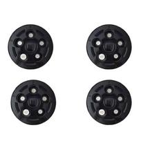 Juodi ratlankių gaubtai, 4 vnt., 16 colių diskams, skirti Fiat Ducato Mk3 2006-2020, OEM 1358876080
