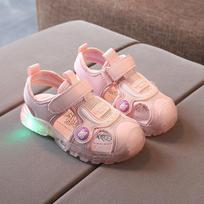 Teniso vaikiški batai 2024 vasaros nauji tuščiaviduriai sandalai lengvi berniukų sportbačiai bangų minkštu padu laisvalaikio batai sandalai mergaitei Zapatillas 21-insole13.5cm
