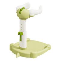 Yousheng Baby Shower Stand with Adjustable Height Armrest Anti-Pinch Design Stable Triangular Base Ergonomic Support Bath Stand žalia