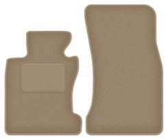Beige front floor mats for: BMW 5 E60 xDrive (2003-2010)